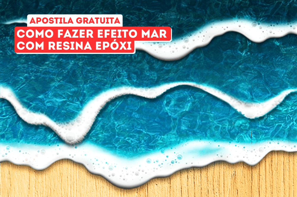 Como fazer efeito mar com resina epóxi