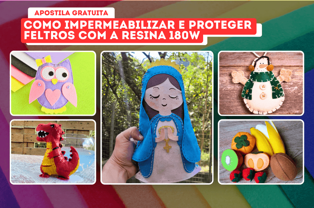 Como Impermeabilizar Feltros com Resina 180w
