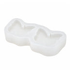 Molde de Silicone Chaveiro Borboleta Dupla