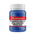 Pigmento perolado azul escuro para resinas