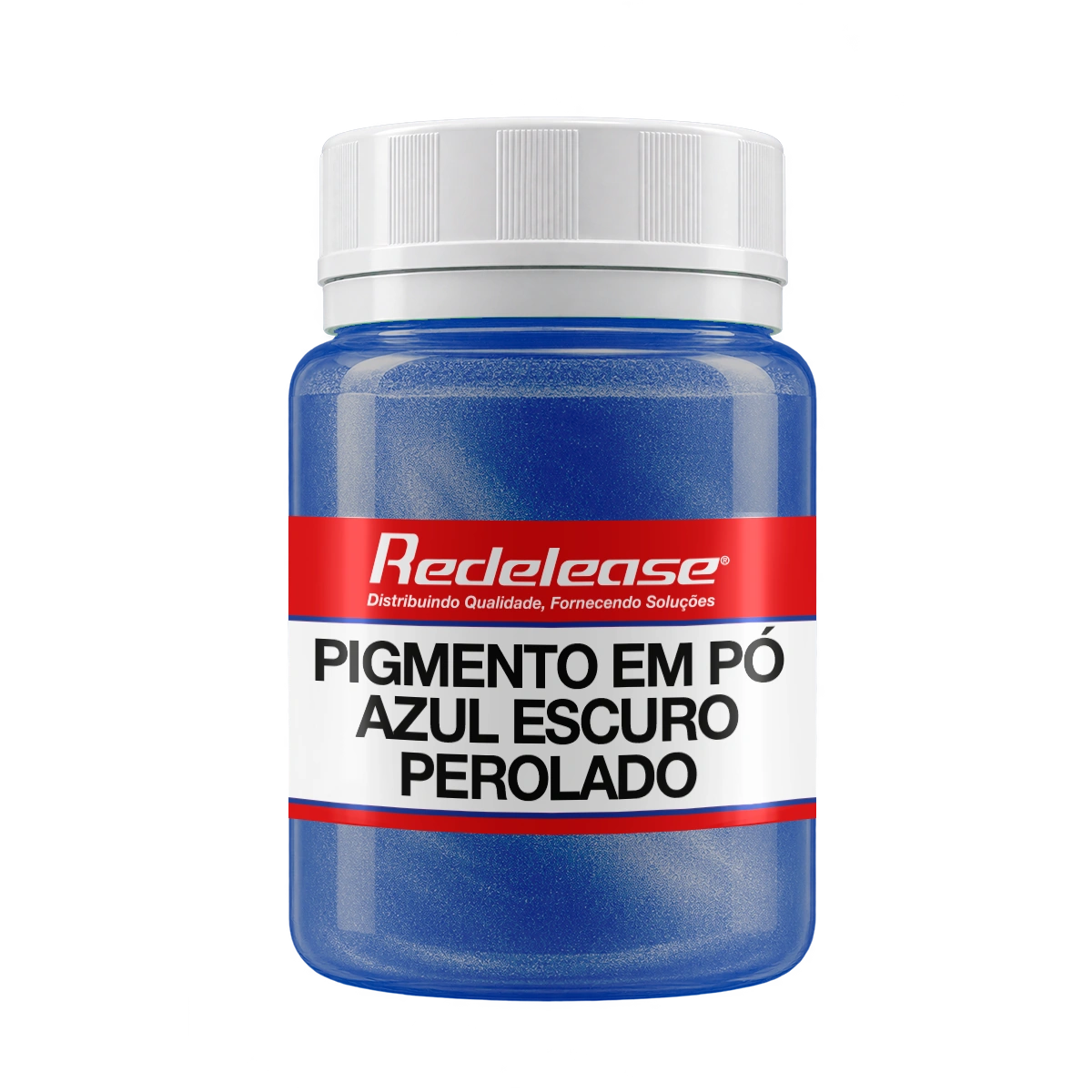 Pigmento perolado azul escuro para resinas