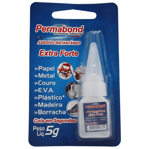 Adesivo Cola instantânea Extra Forte (05 g)