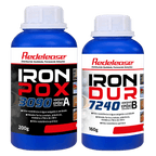 Adesivo Epoxi IronPox Extra Forte para Reparos Estruturais e Colagens de Alta Performance (360 g)
