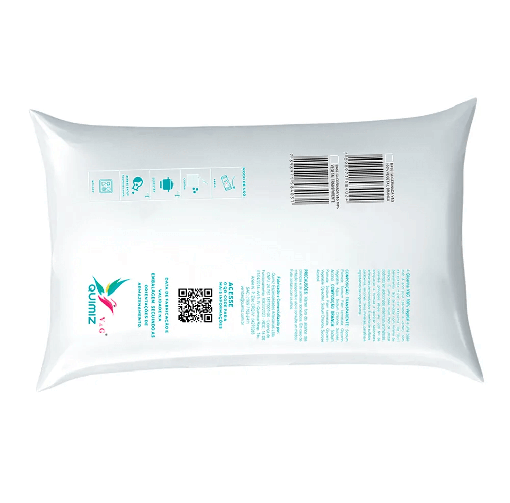 Base Glicerinada Hipoalergênica Branca (01 Kg)