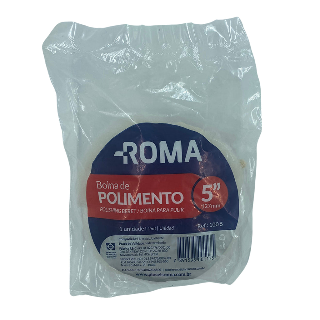 Boina de Polimento 127mm 5"