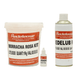 Kit Borracha De Silicone Rosa C/ Catalisador + Spray Redelub