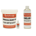 Kit Borracha De Silicone Branca C/ Catalisador + Spray Redelub