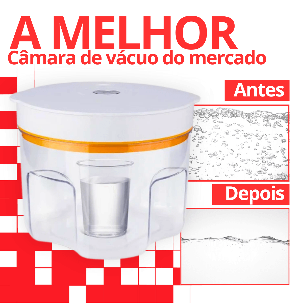 Câmara de Vácuo 2 L