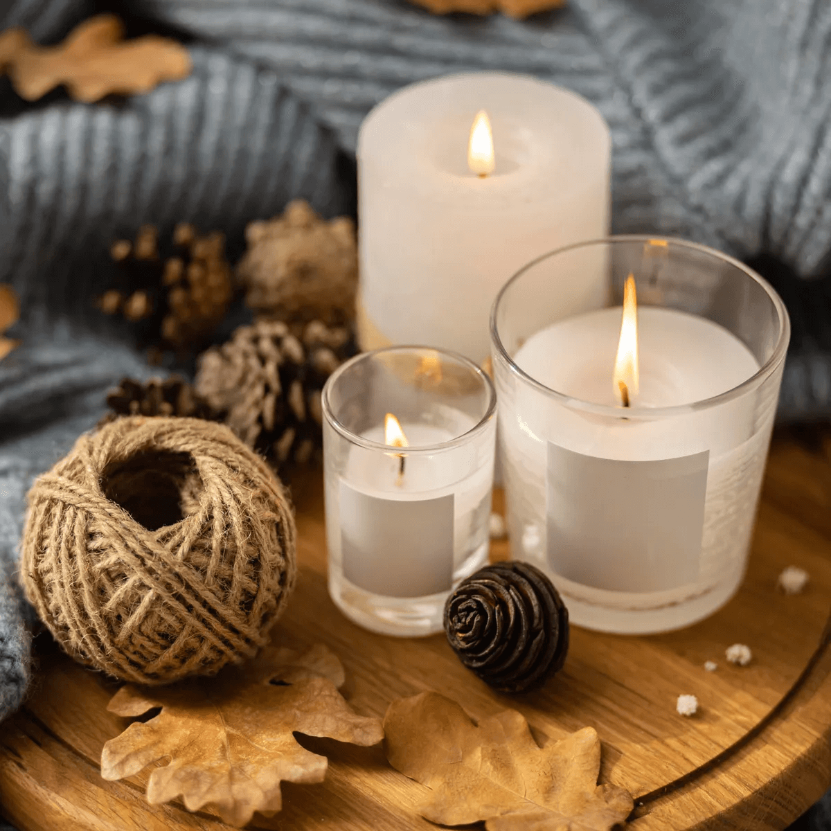 Cera de Coco para Velas 100% Vegana Vegetal (01Kg)