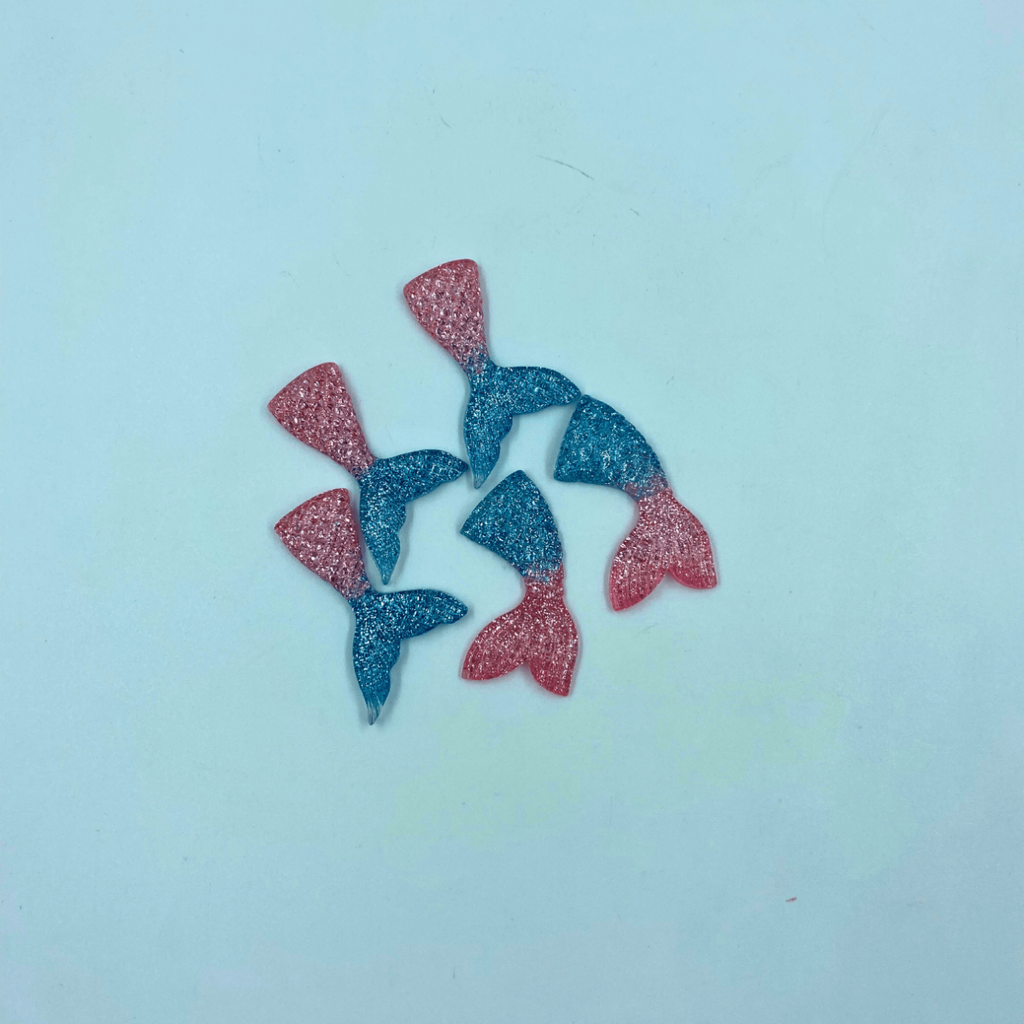 Charms Apliques para Decoração Sereia (5 Un)