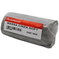 Massa De Modelar Plastilina Cinza Soft (0,500 Kg)
