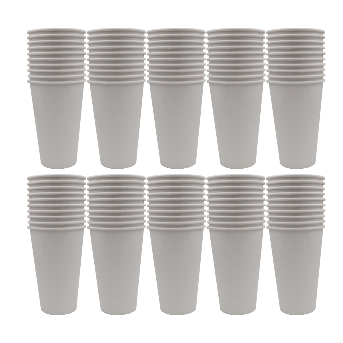 Copos Plastificados 300ml (100 Un)