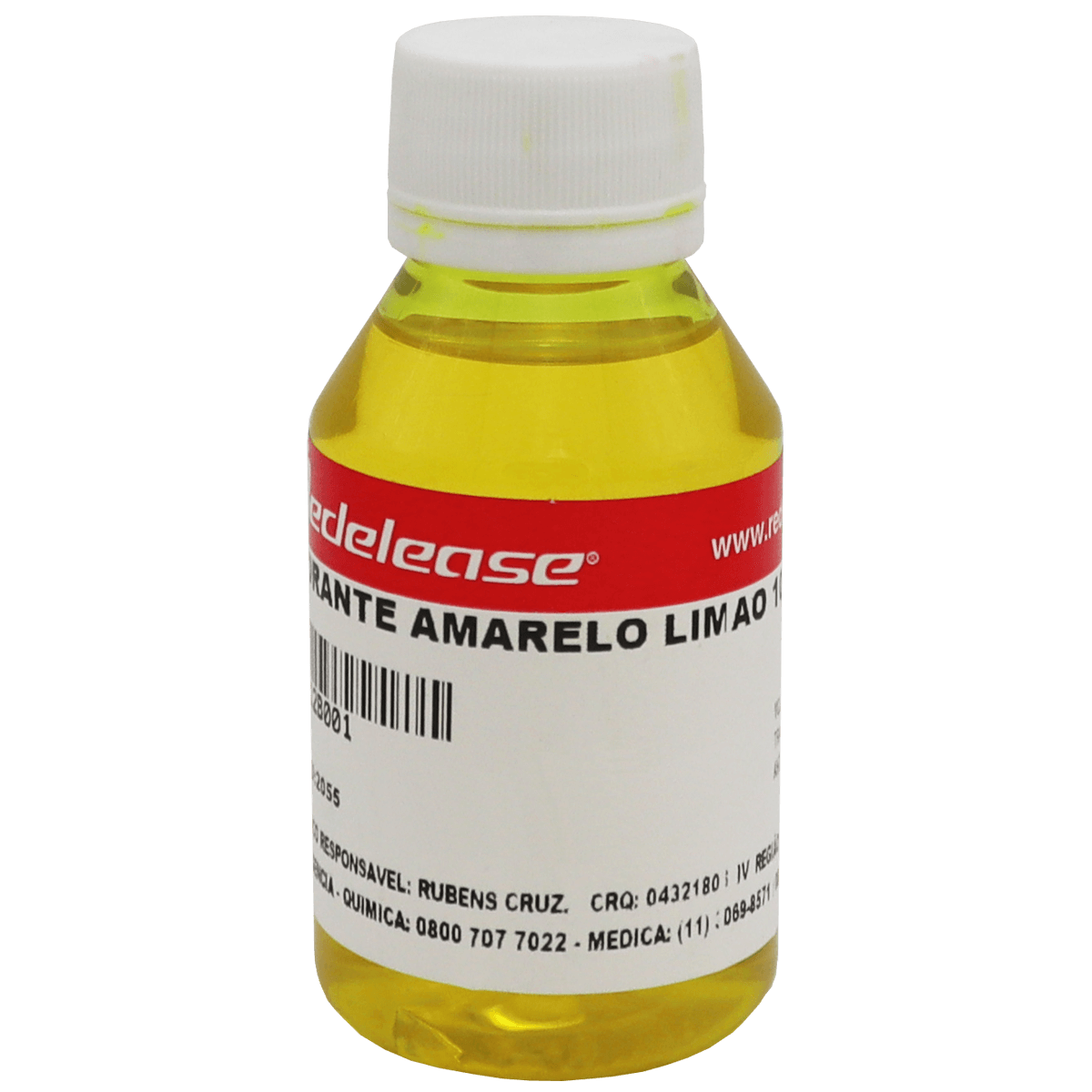 Corante Amarelo Limão Translúcido (0,100 L)