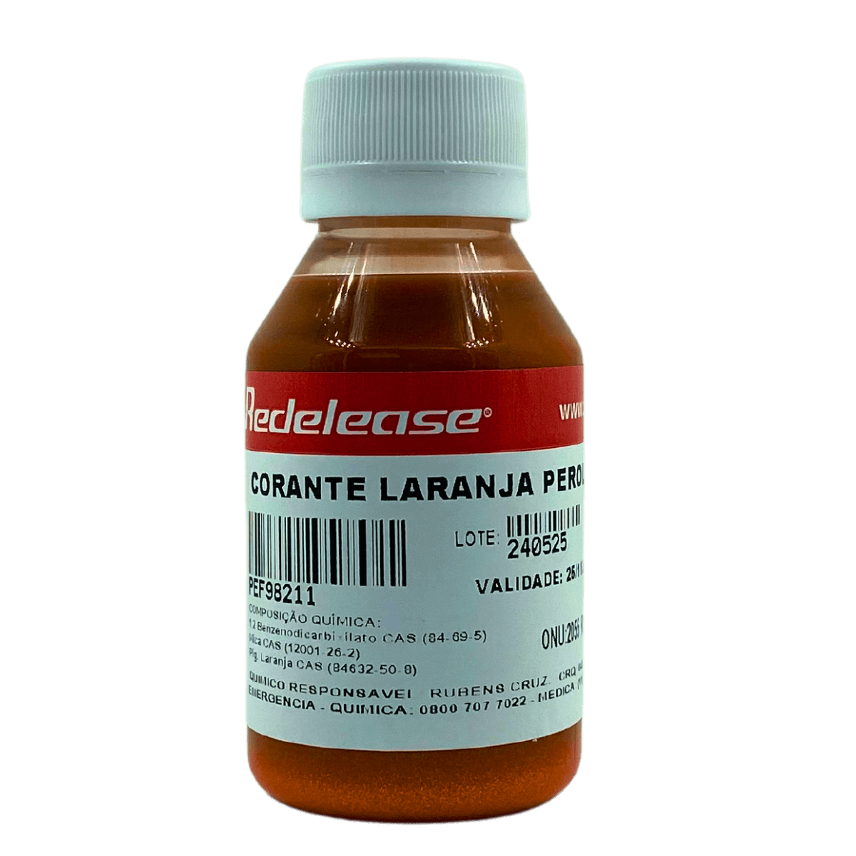 Corante Laranja Perolado (100 ml)