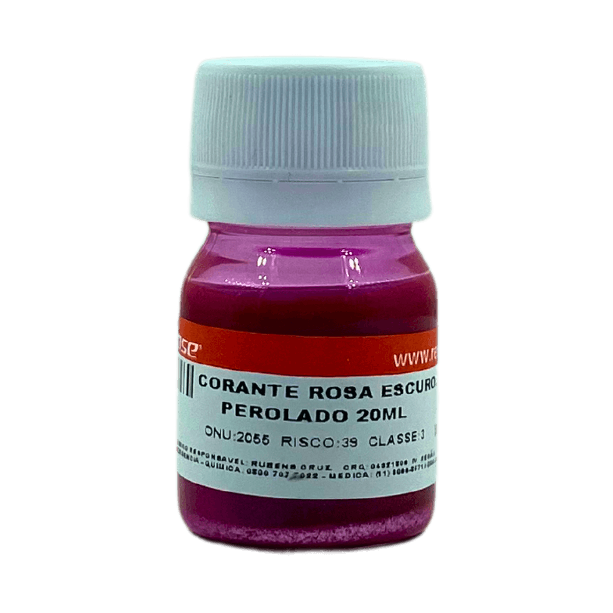 Corante Rosa Escuro Perolado (20 ml)