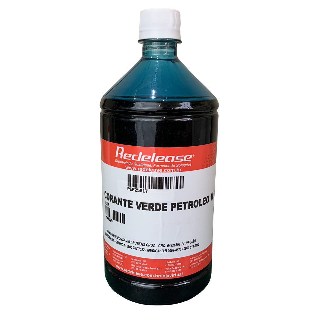 Corante Verde Petróleo Translúcido (01 L)