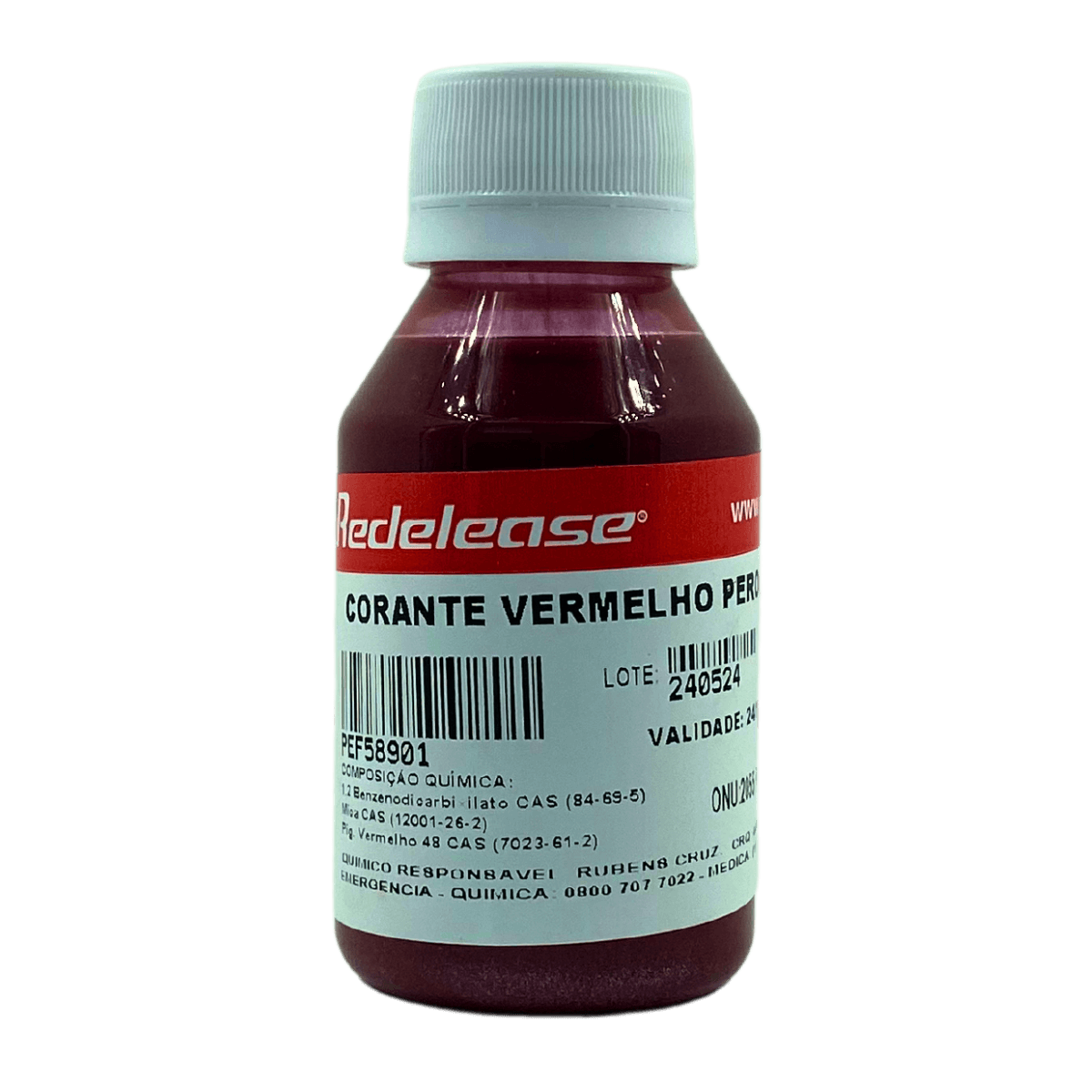 Corante Vermelho Perolado (100 ml)