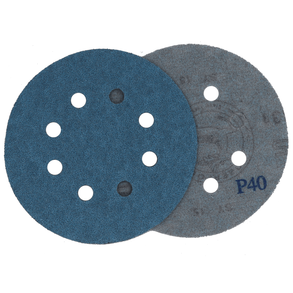 Disco de Lixa com Velcro para Roto Orbital 125mm 5" Grão 40