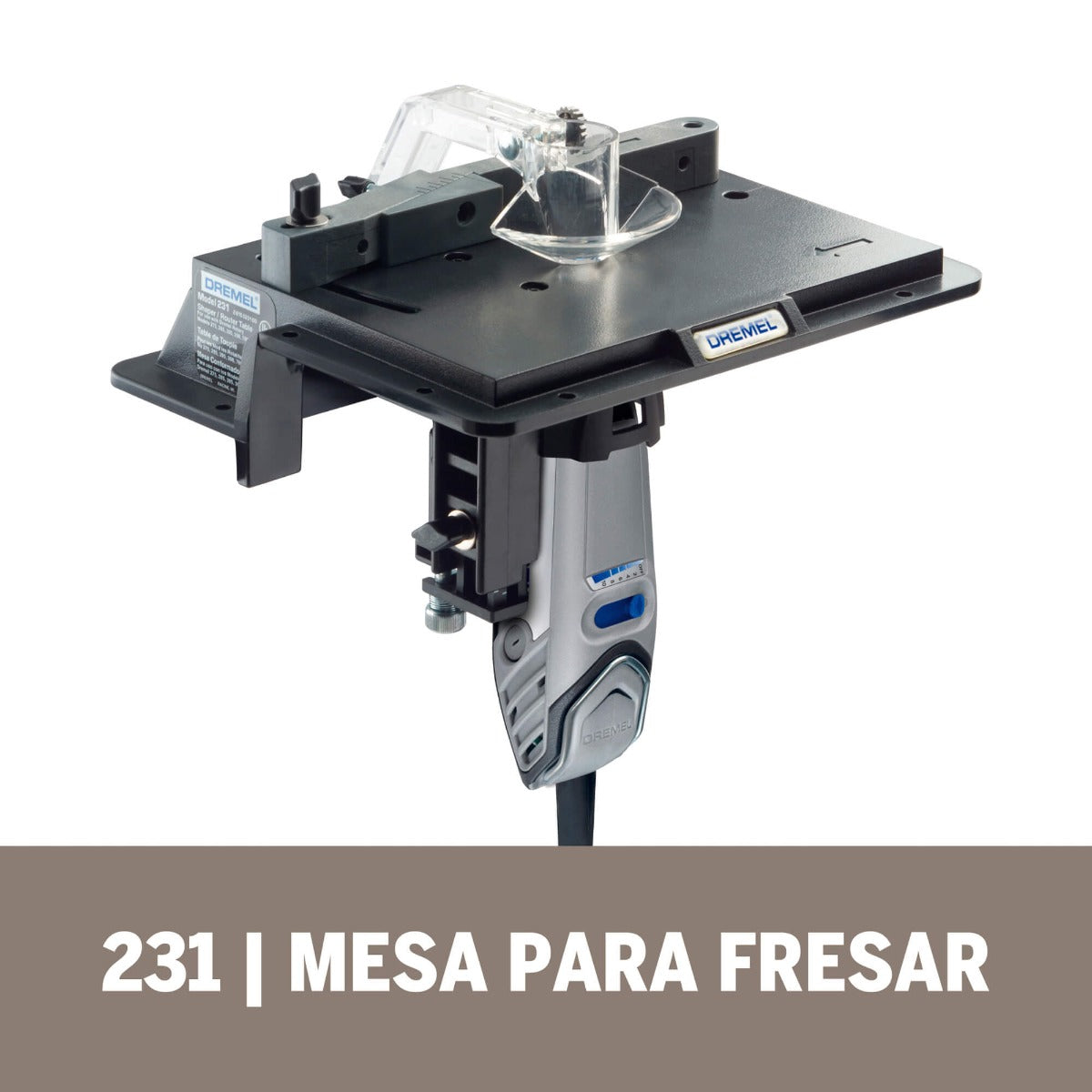 Dremel Acoplamento Micro Retífica-Mesa Para Fresar (Modelo 231)
