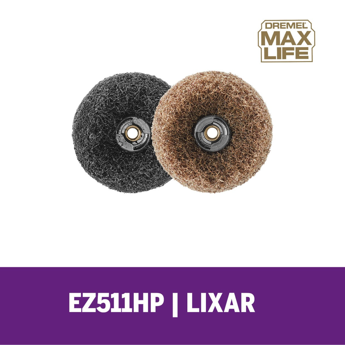 Dremel Max Life Discos Abrasivos Sistema EZ Lock (Modelo 511HP)