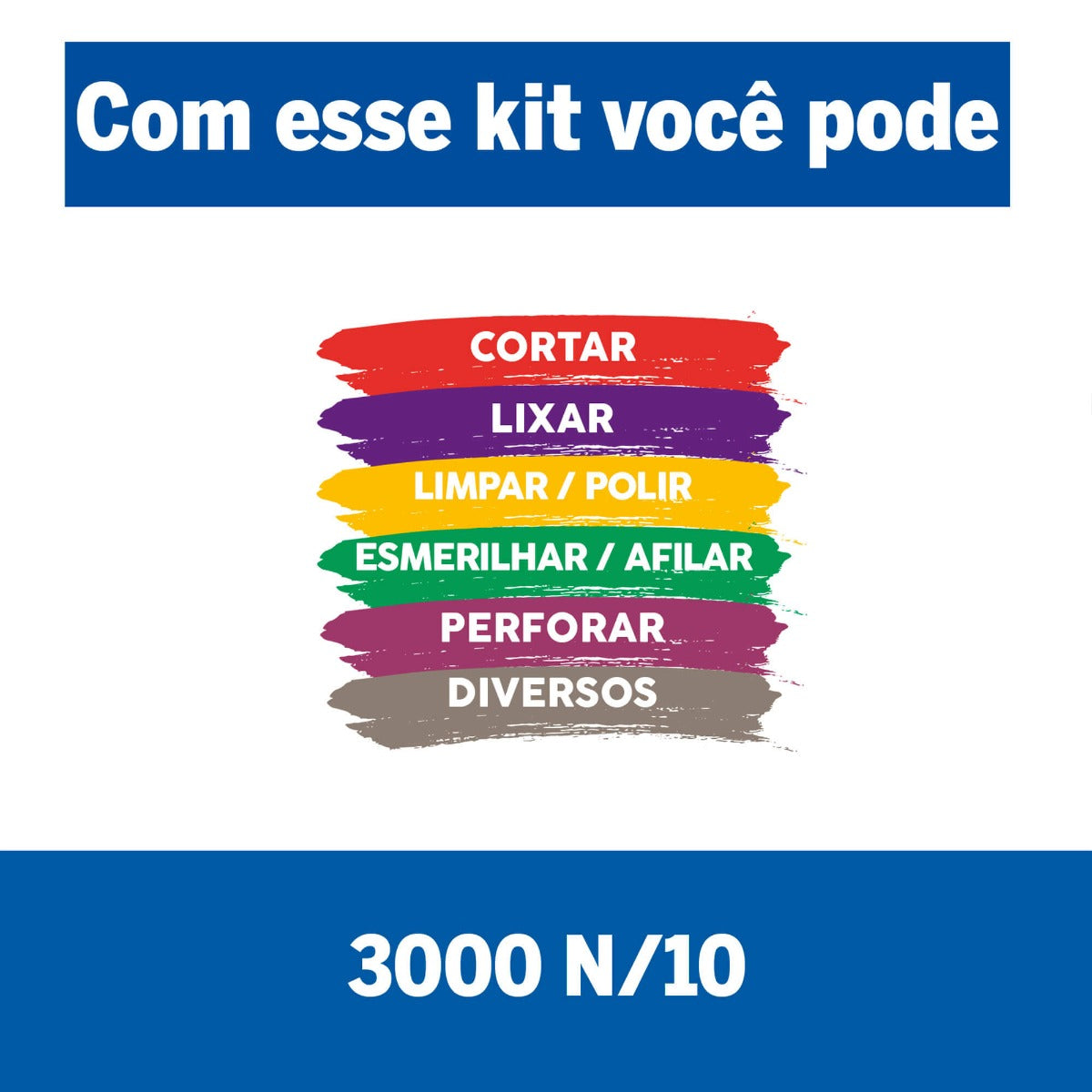 Dremel 3000 Micro Retífica com 10 Acessórios 127V