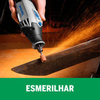 Dremel 4000 Micro Retífica com 3 Acoplamentos, 36 Acessórios e Maleta 127V