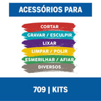 Dremel Kit De Acessórios De Micro Retífica - 110 Peças (Modelo 709)