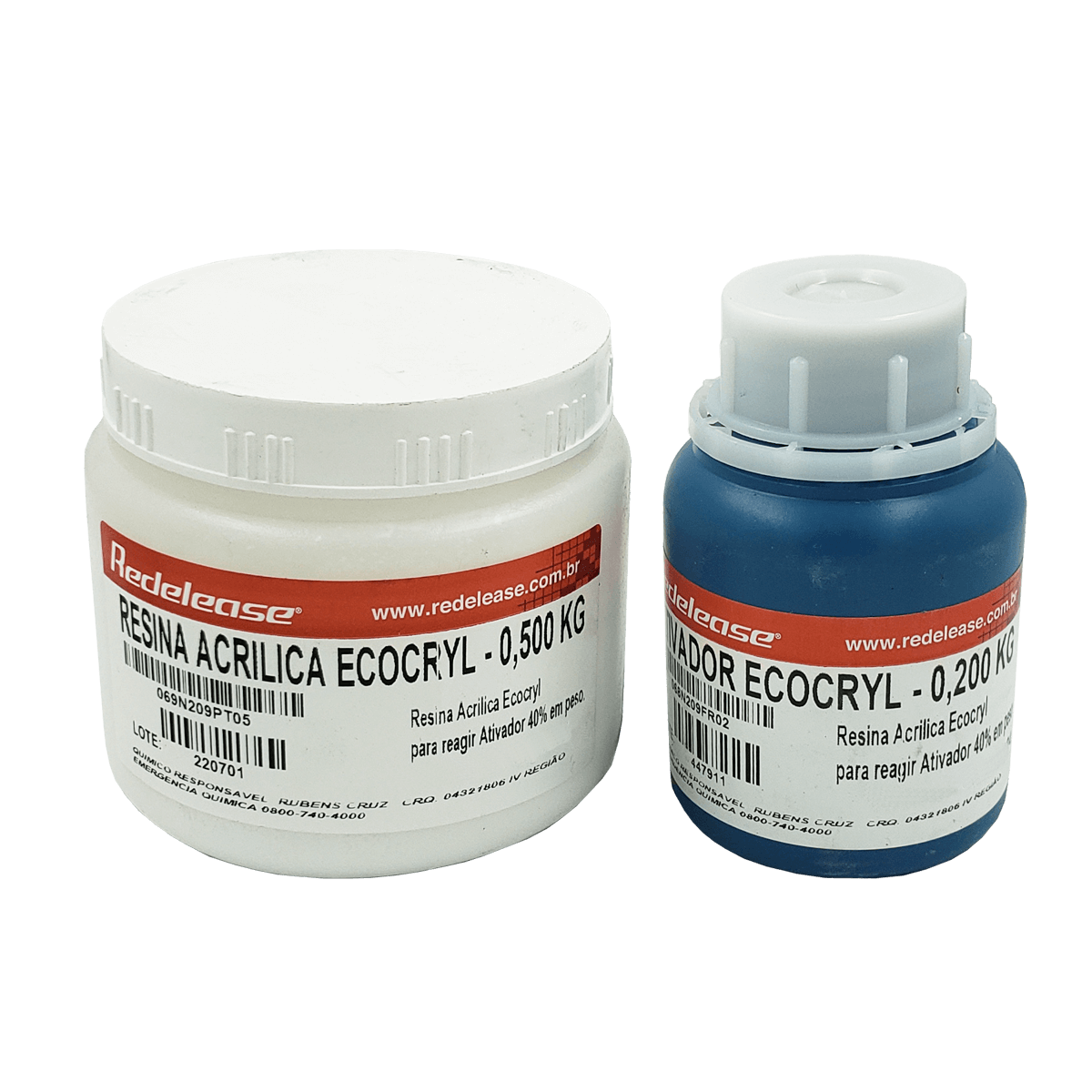 Eco Resina Acrílica Base água Ecocryl (700 g)