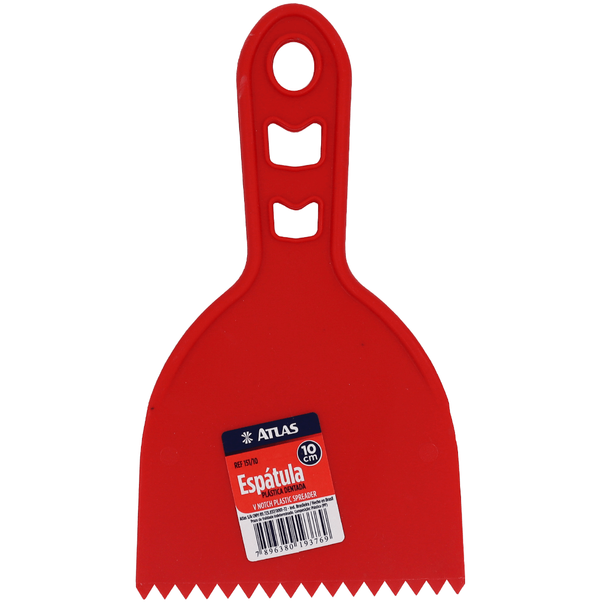 Espátula Dentada (10 cm)