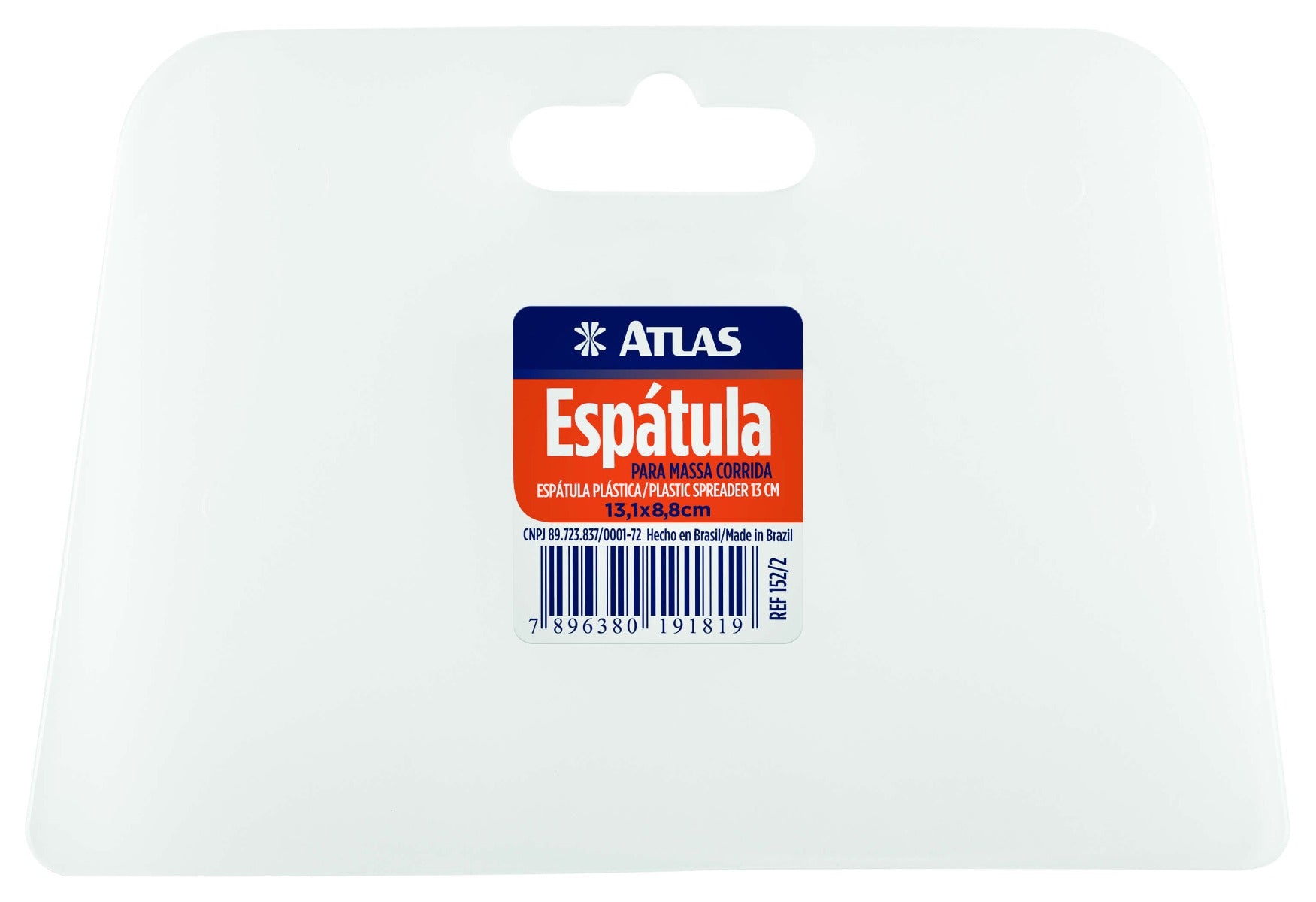 Espátula Plástica Para Massa Corrida (13 cm)