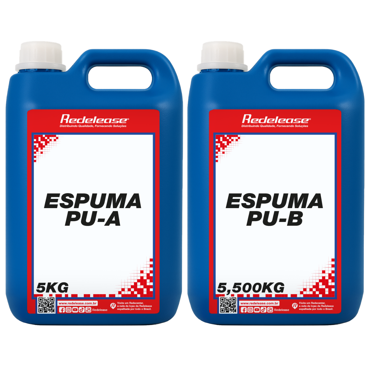 Espuma de Poliuretano A+B (10,500 Kg)