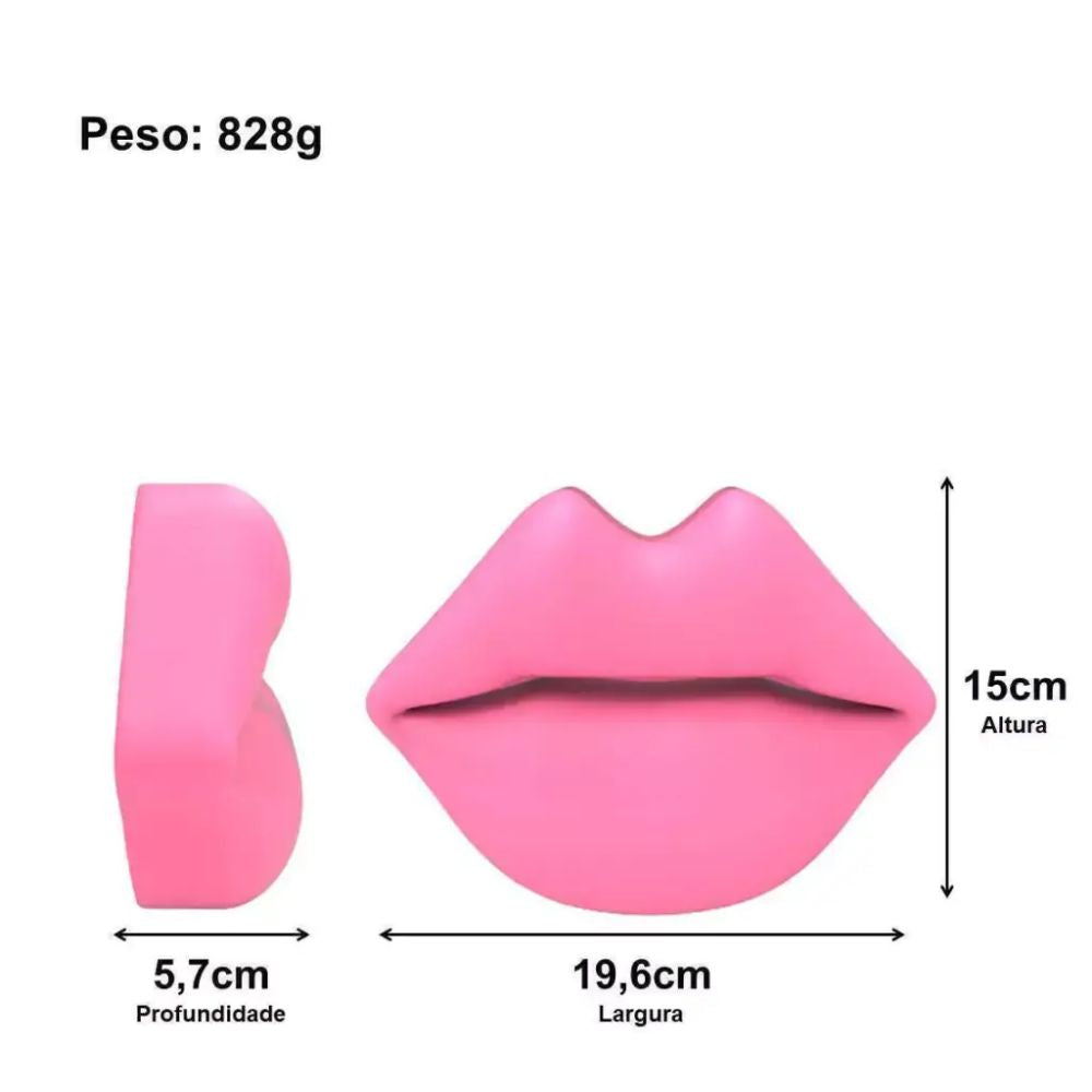 Molde de Silicone Boca Labios Grande