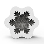 Molde de Silicone Floco de Neve