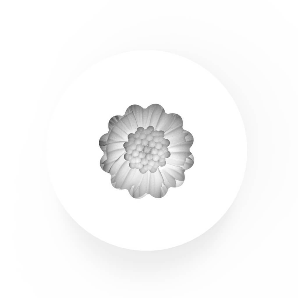 Molde de Silicone Margarida