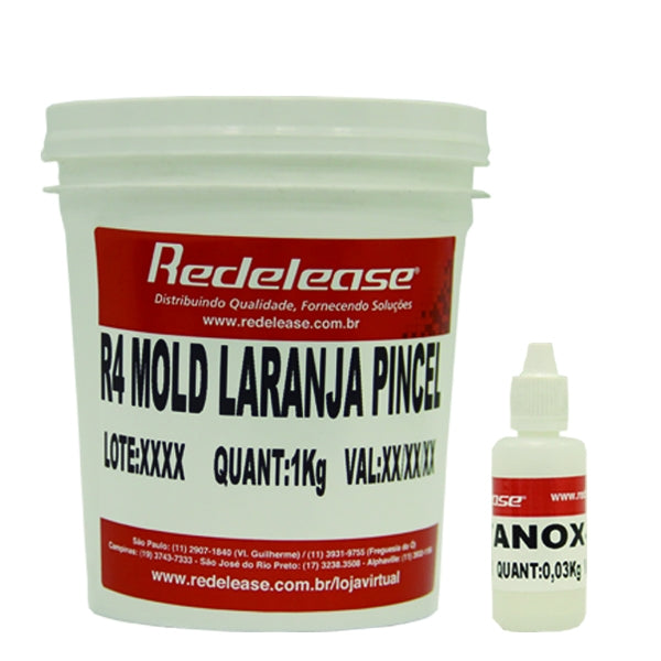 Gel Molde Iso Laranja Com Catalisador (1,030 Kg)