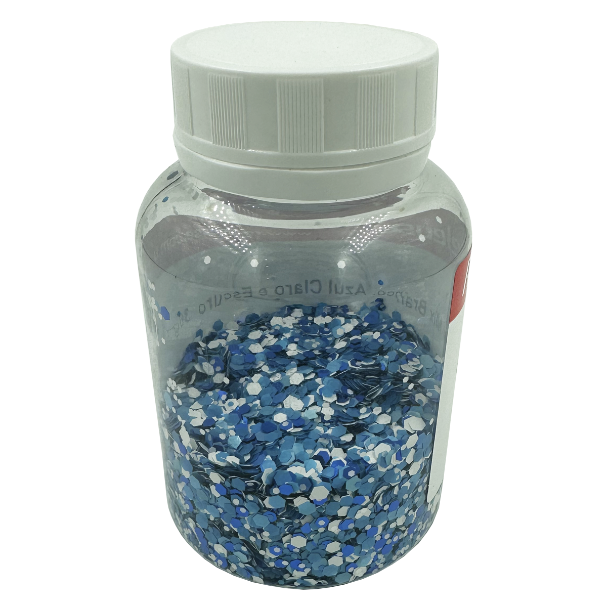 Glitter MIX de Branco, Azul Claro e Escuro (30 g)