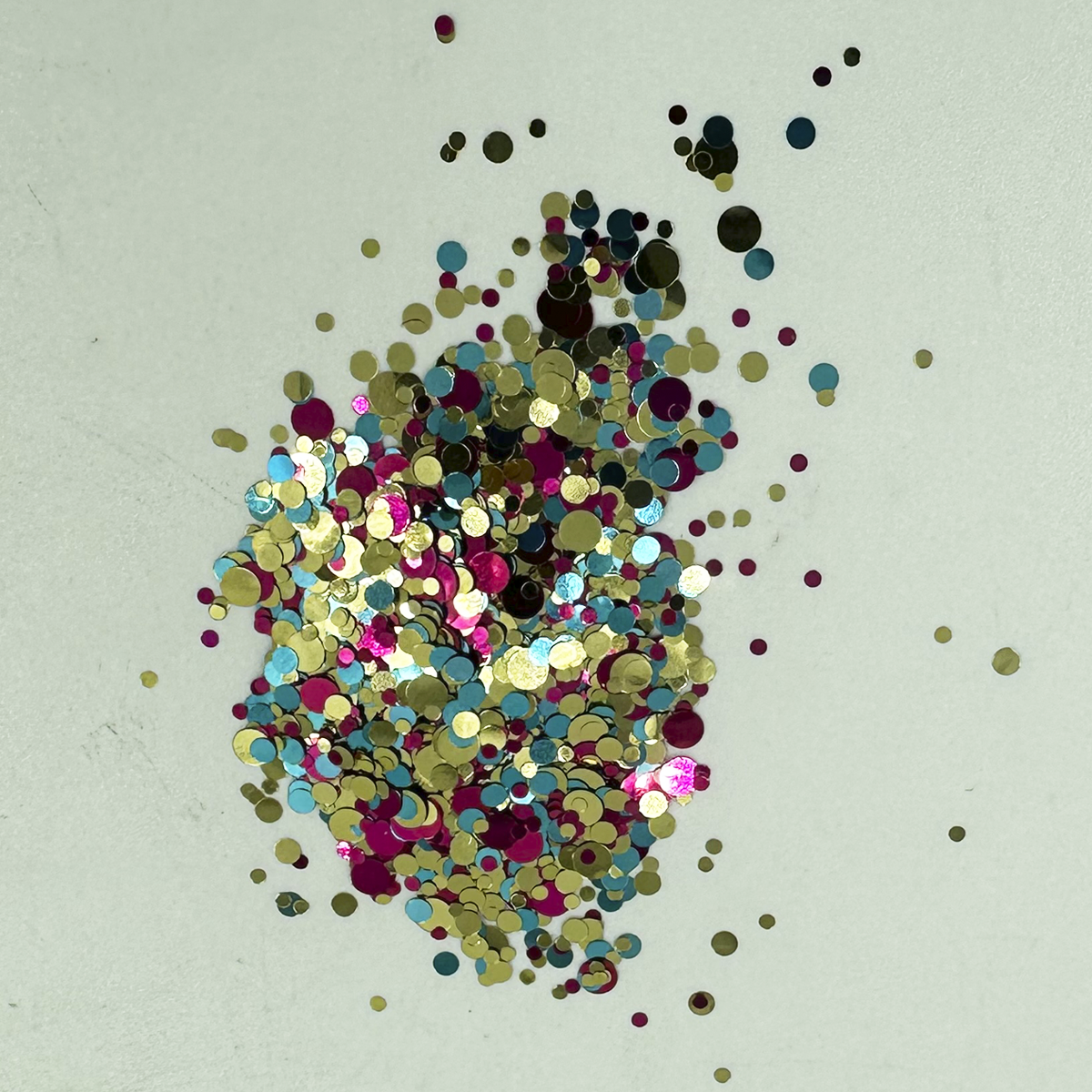 Glitter MIX de Dourado, Rosa e Azul (30 g)