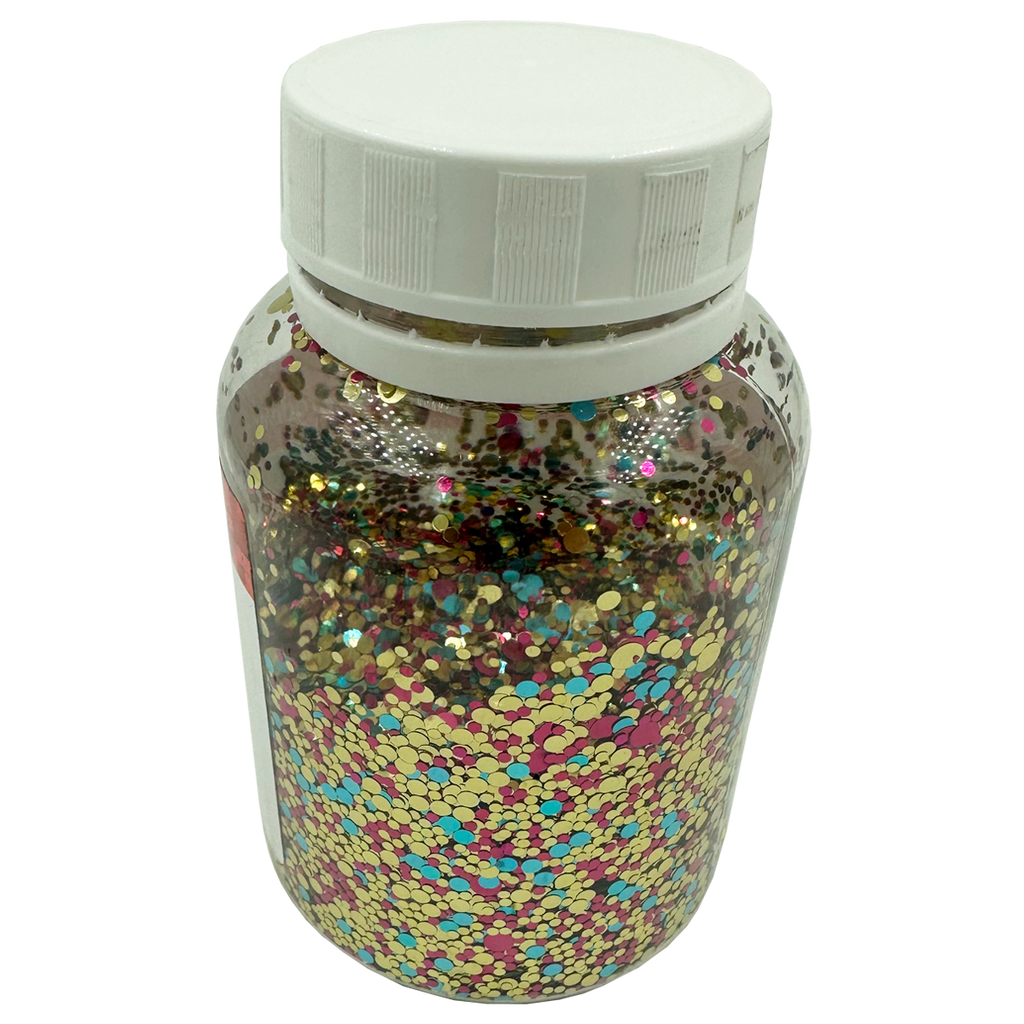 Glitter MIX de Dourado, Rosa e Azul (30 g)