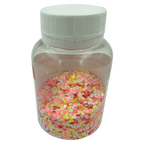 Glitter MIX de Rosa, Amarelo e Branco (30 g)