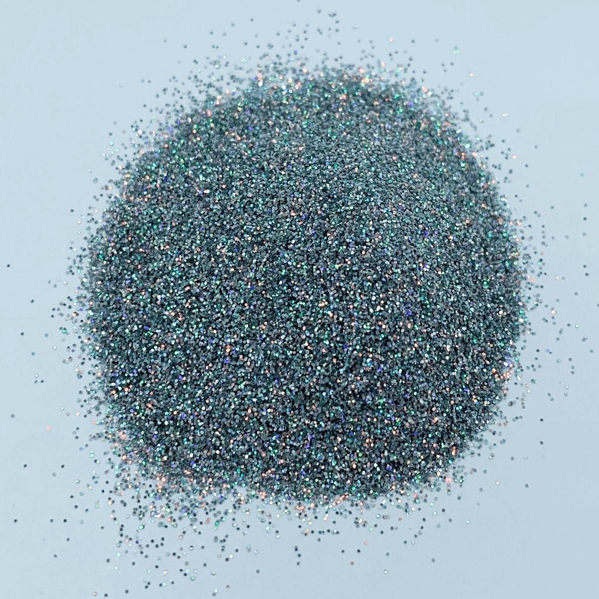 Glitter Prata Holográfico Fino Laser Silver (30 g)
