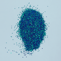 Glitter Verde escuro e Azul Camaleão Dark Green/Blue (30 g)