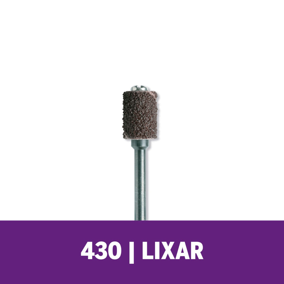 Haste Para Lixar De 6,4mm Com Tubo De Lixa De Grão Grosso (Modelo 430)