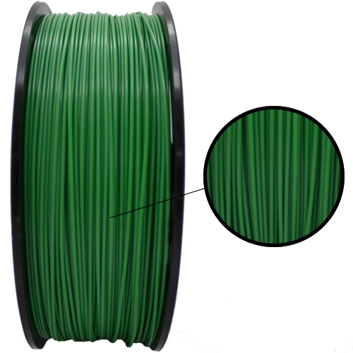 Filamento PLA Verde Premium 1,75mm (01 Kg)