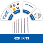 Dremel Kit De Brocas  - 7 Peças (Modelo 628)
