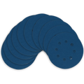 Kit Disco de Lixa com Velcro 125mm 5" Grão 100 para Lixadeira Roto Orbital (10un)