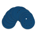 Kit Disco de Lixa com Velcro 125mm 5" Grão 120 para Lixadeira Roto Orbital (10un)