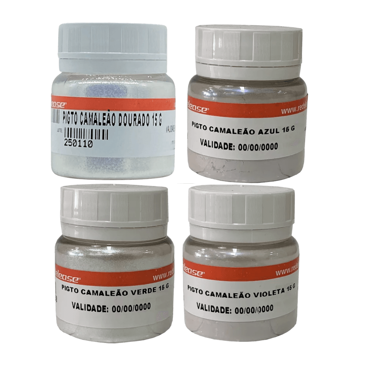 Kit TODOS os Pigmentos Camaleões