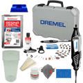 Kit Profissional de Joias Afetivas com Resina + Organizador Dremel Brinde