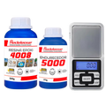 Kit Resina Epóxi 4008 Ultra Transparente 715g + Mini Balança de Precisão