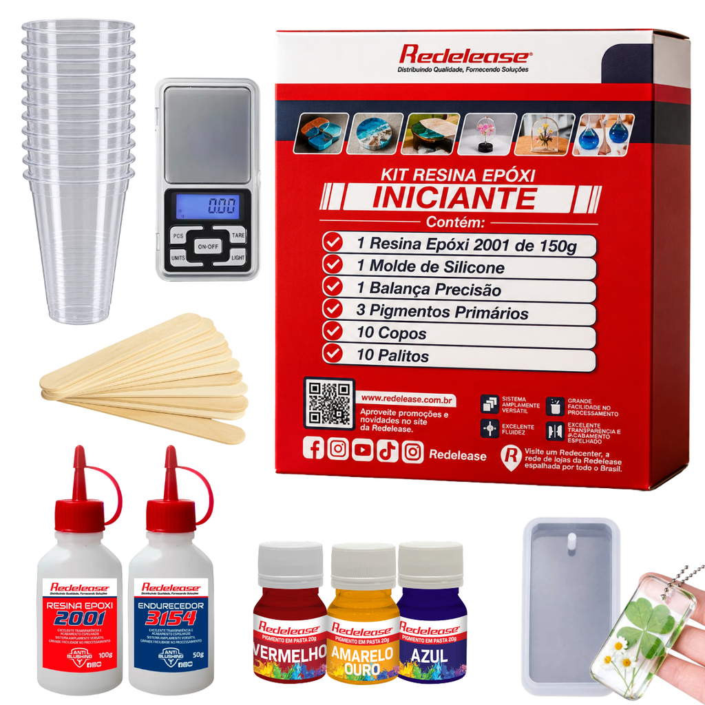 Kit Resina Epoxi Iniciante